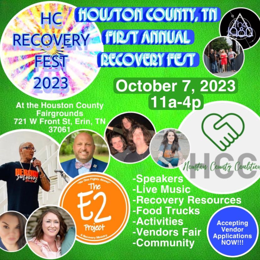 HC Recovery Fest, Houston County Fair, Erin, 7 October