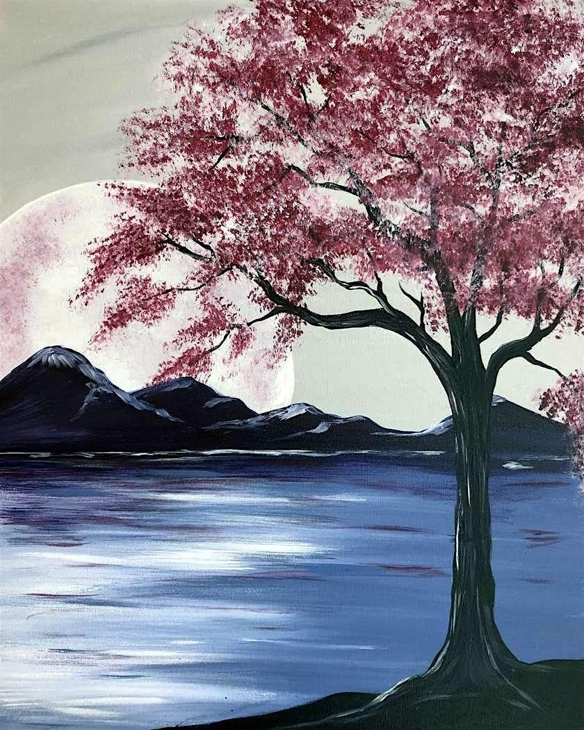 Paint and Sip - Magenta Moon - St. Charles, IL, 29 October | Event in St. Charles | AllEvents