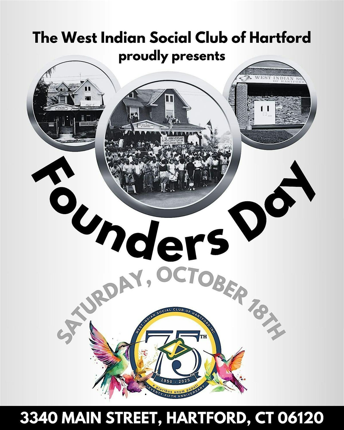 Founders Day 2025, 18 October | Event in Hartford | AllEvents