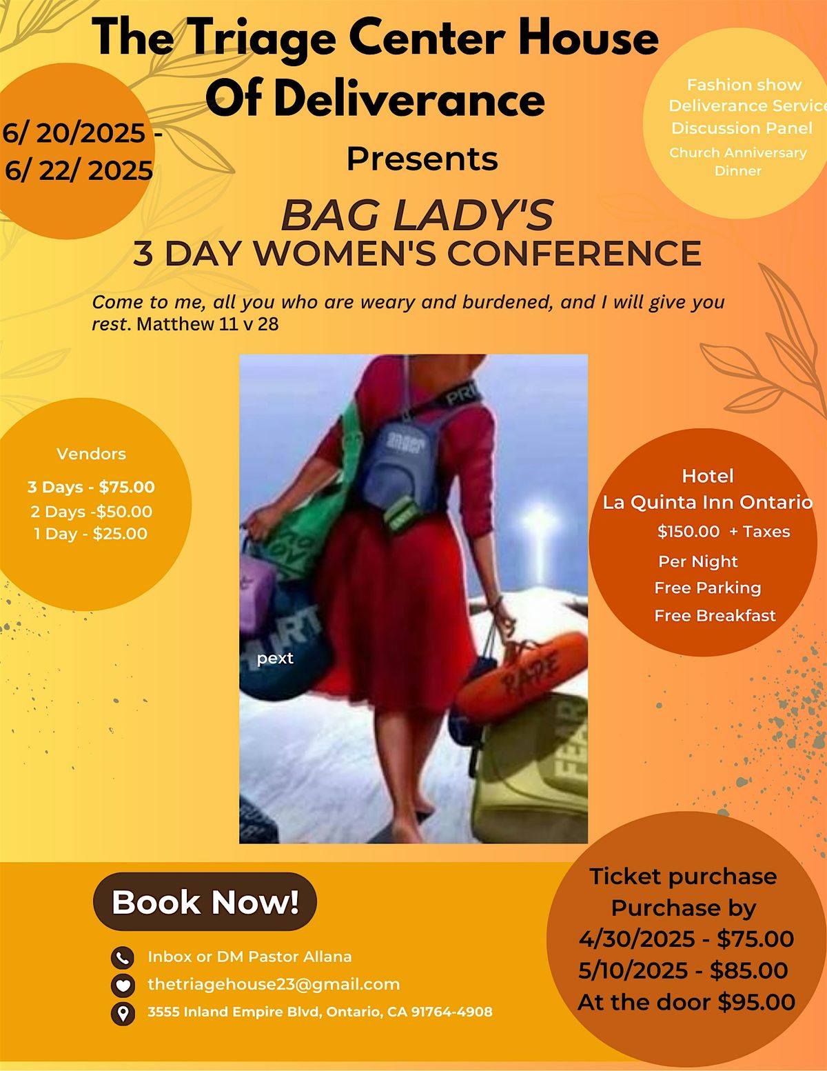 Bag Lady 's Women's Conference 2025, 20 June | Event in Ontario | AllEvents