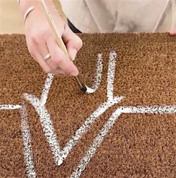 Holiday Door Mat Painting Workshop at Sunday Service Motor Brewing & Cafe, 17 December | Event in Albuquerque