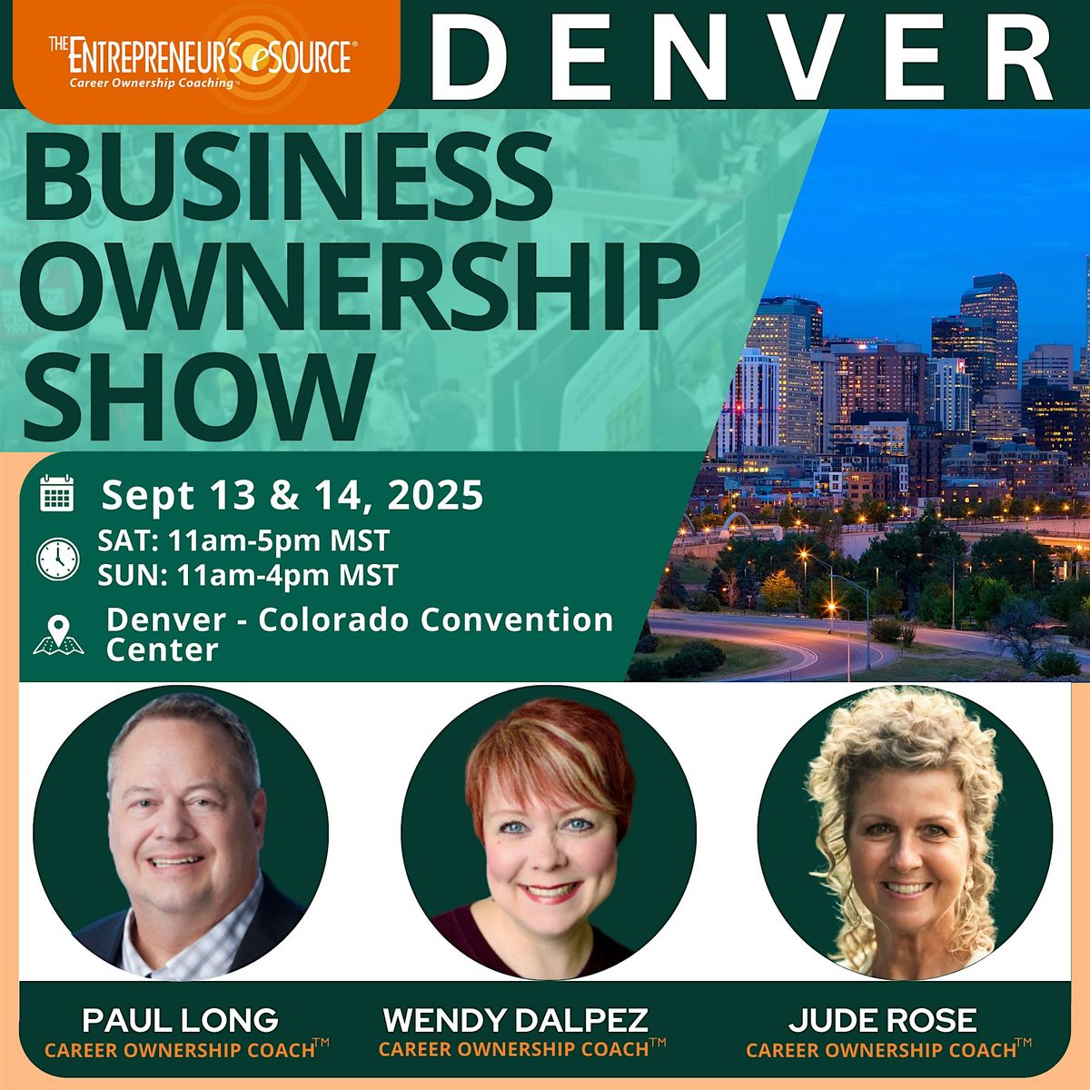 Denver Business Ownership Show, 13 September | Event in Denver | AllEvents