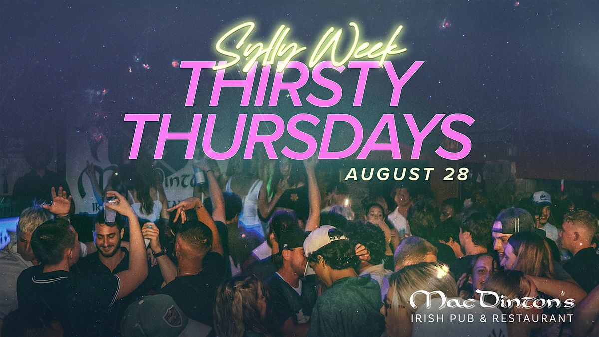 Sylly Week - Thirsty Thursday, 28 August | Event in Tampa | AllEvents