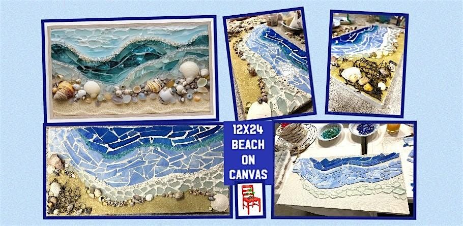 12x24 Beach on Canvas Workshop, 27 July | Event in Canby | AllEvents