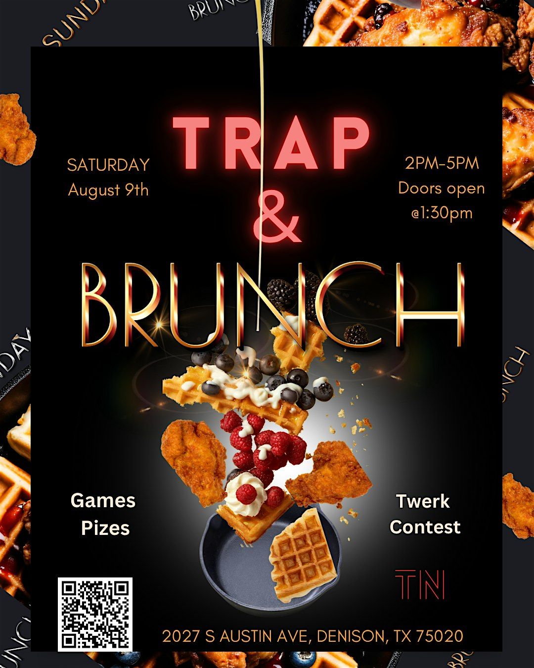 Trap N Brunch, 9 August | Event in Denison | AllEvents