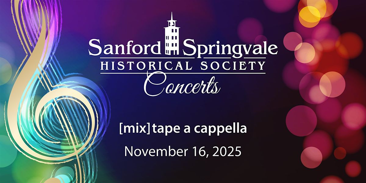 [mix]tape a cappella, 16 November | Event in Sanford | AllEvents