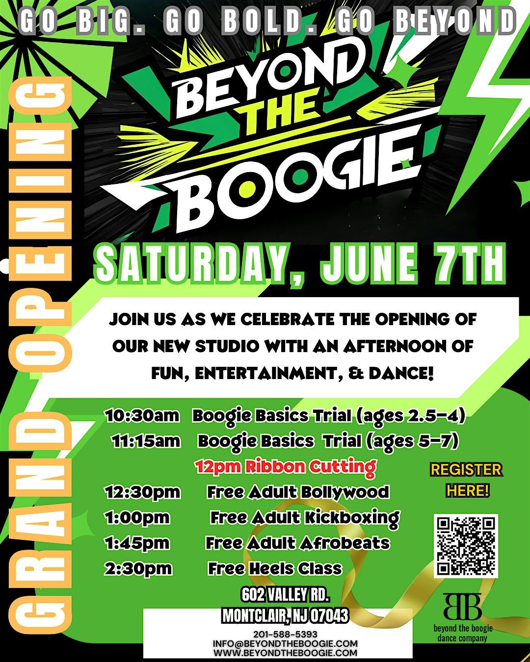 Beyond The Boogie Ribbon Cutting & Trial Dance Classes, 7 June | Event in Montclair | AllEvents