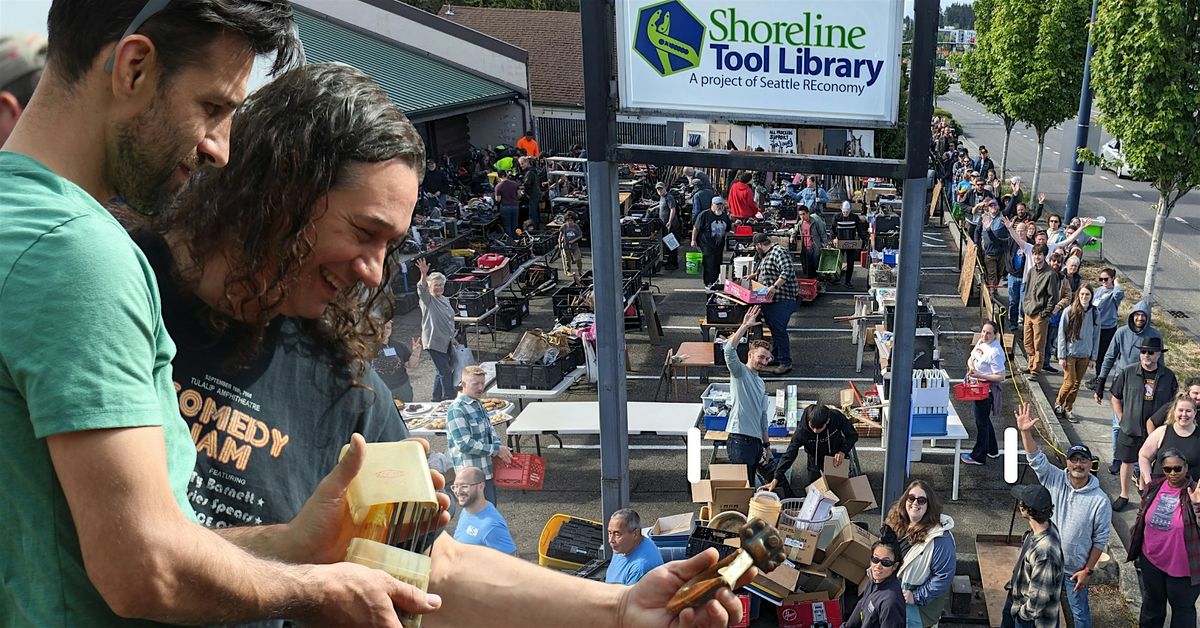 Spring 2025 Tool Sale at the Shoreline Tool Library, 31 May | Event in Shoreline | AllEvents