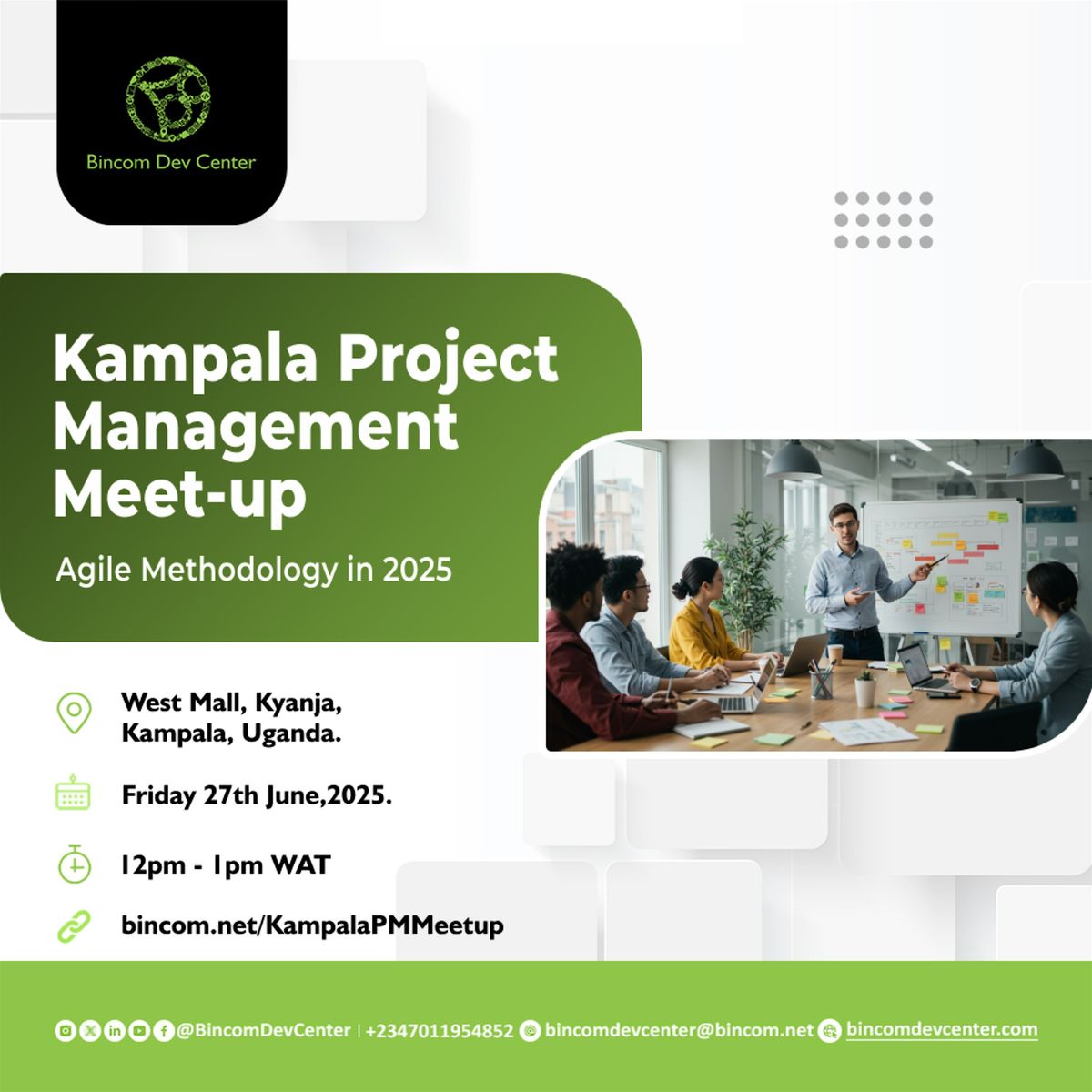 Kampala PM Meetup: Agile Methodology in 2025, 27 June | Event in Kampala | AllEvents