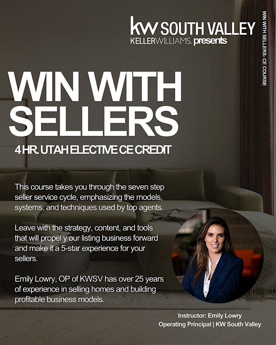 Win With Sellers-CE Course, 7 August | Event in South Jordan | AllEvents
