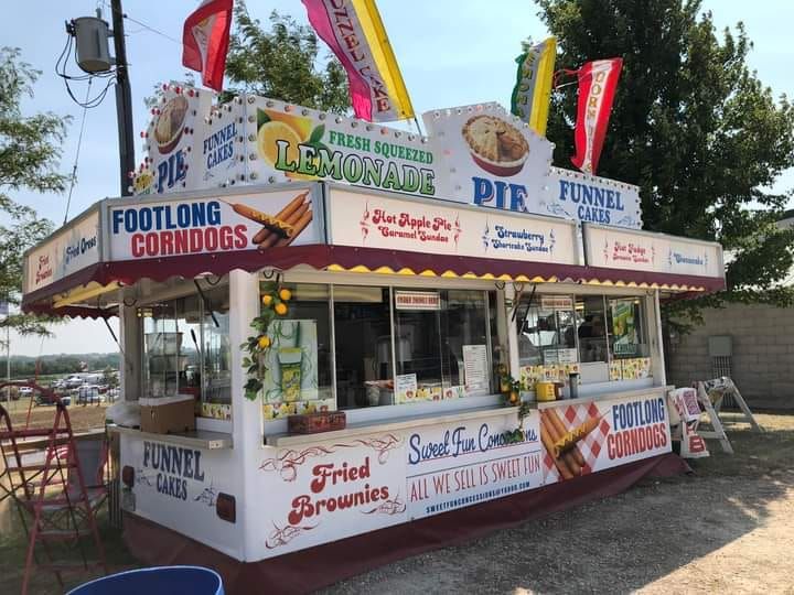 Funnel cakes at HyVee in Albia, IA, HyVee (301 Highway 34 W, Albia