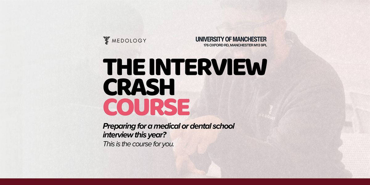 The Interview Crash Course: Manchester, 4 October | Event in Manchester | AllEvents