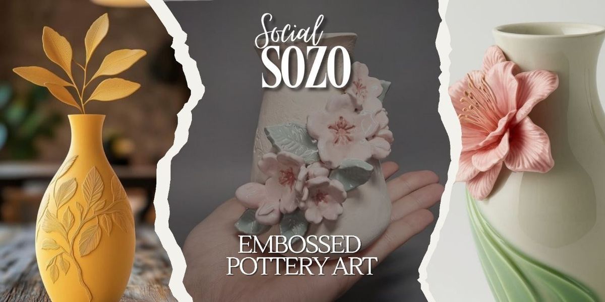 Embossed Pottery Art: Hand built + Pottery Paint | Event in New Delhi | AllEvents