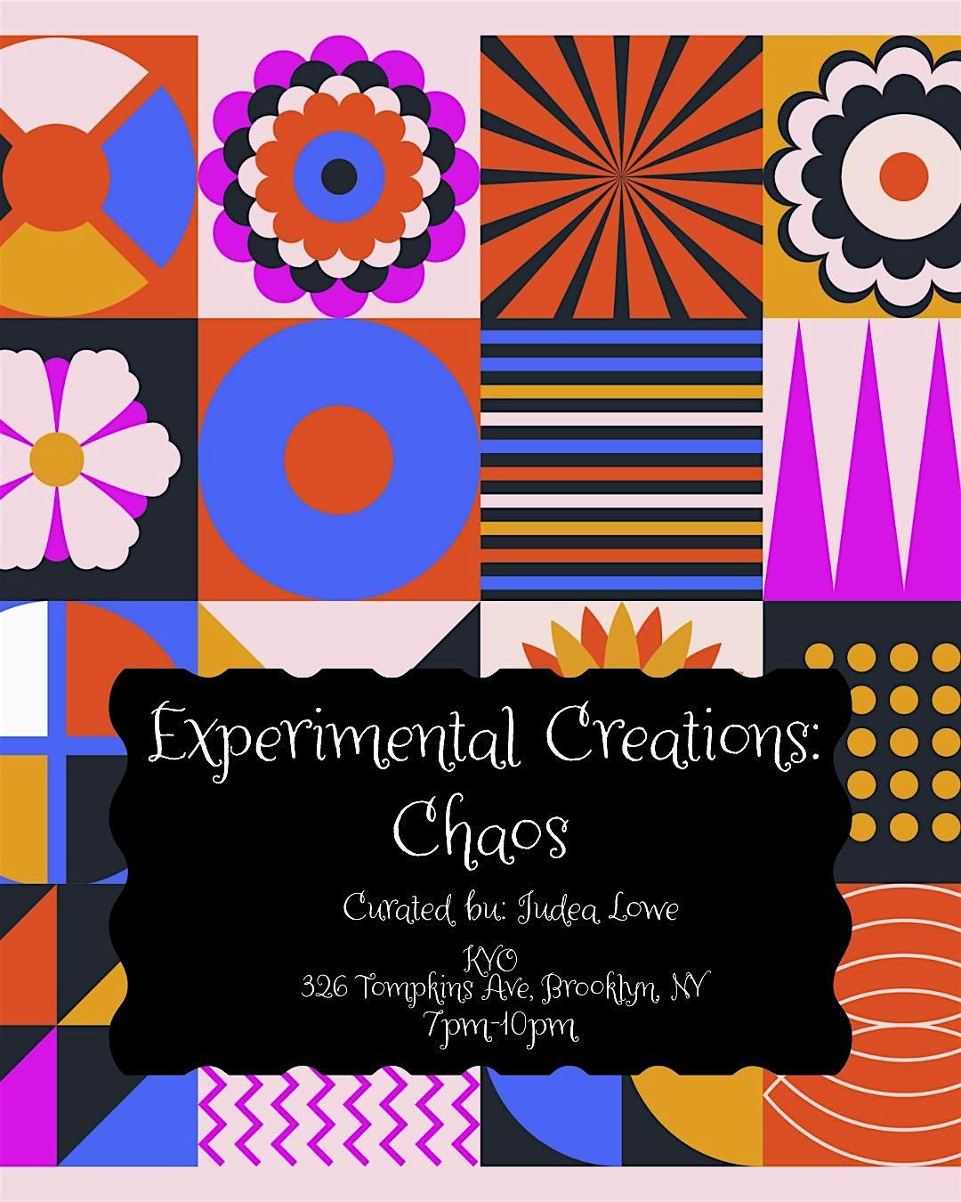 Experimental Creations: Chaos, 21 August | Event in Brooklyn | AllEvents