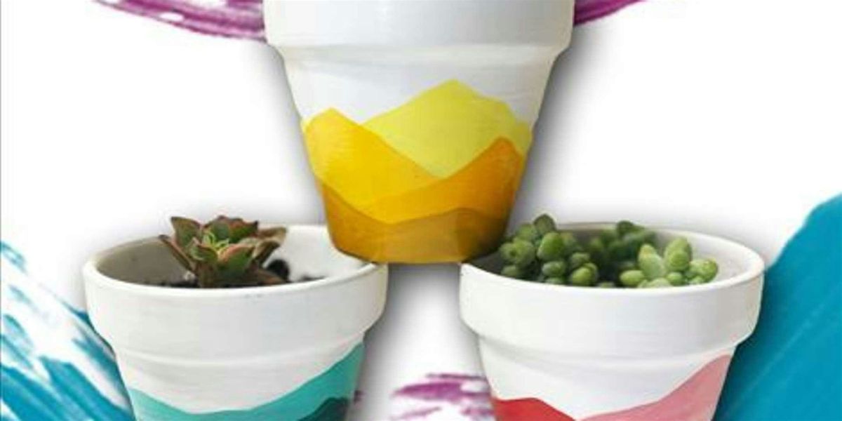 Paint a Potted Plant - Paint and Sip by Classpop!™, 6 July | Event in Denver | AllEvents