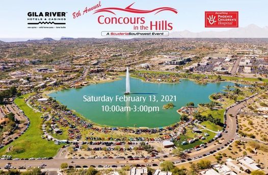 Concours in the Hills 2021, Fountain Park In Fountain
