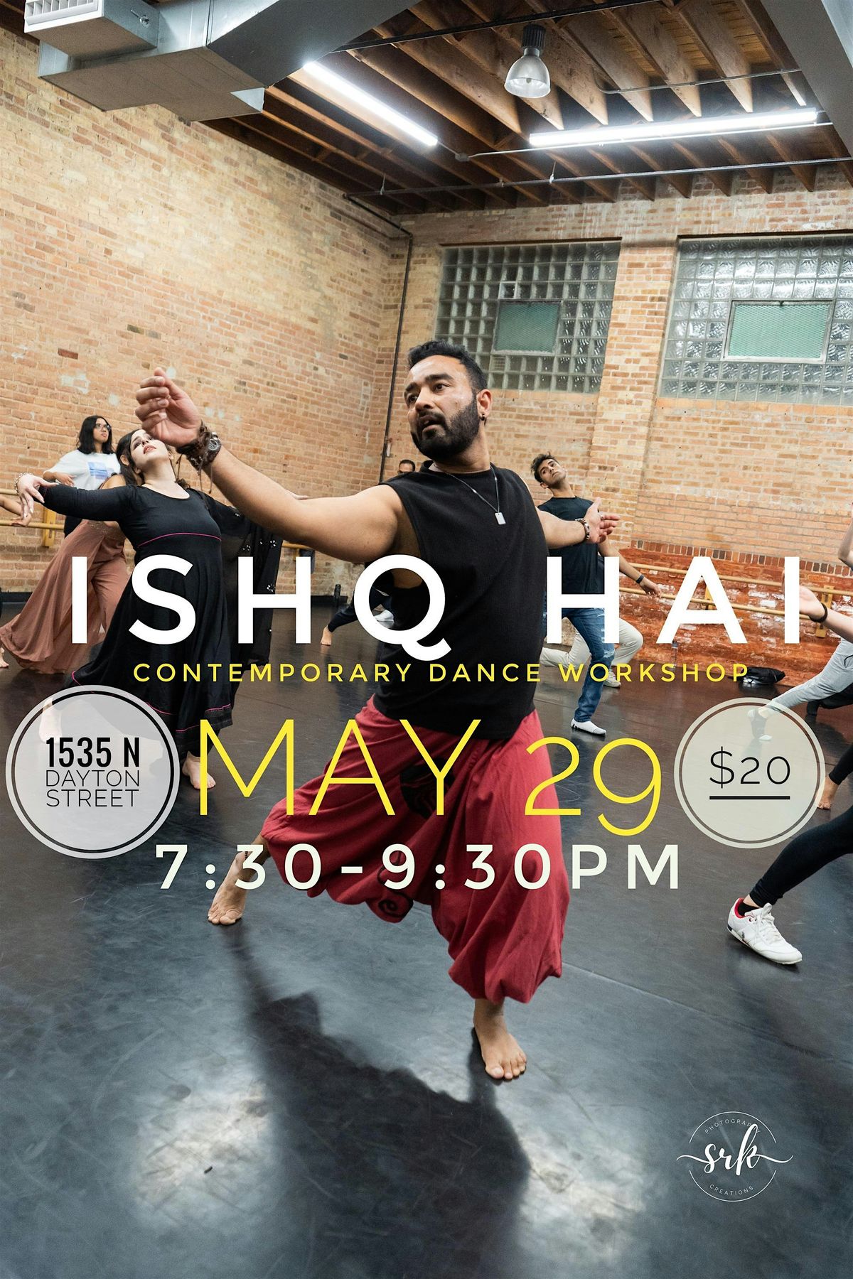 NAACHCHICAGO CONTEMPORARY DANCE WORKSHOP, 29 May | Event in Chicago | AllEvents
