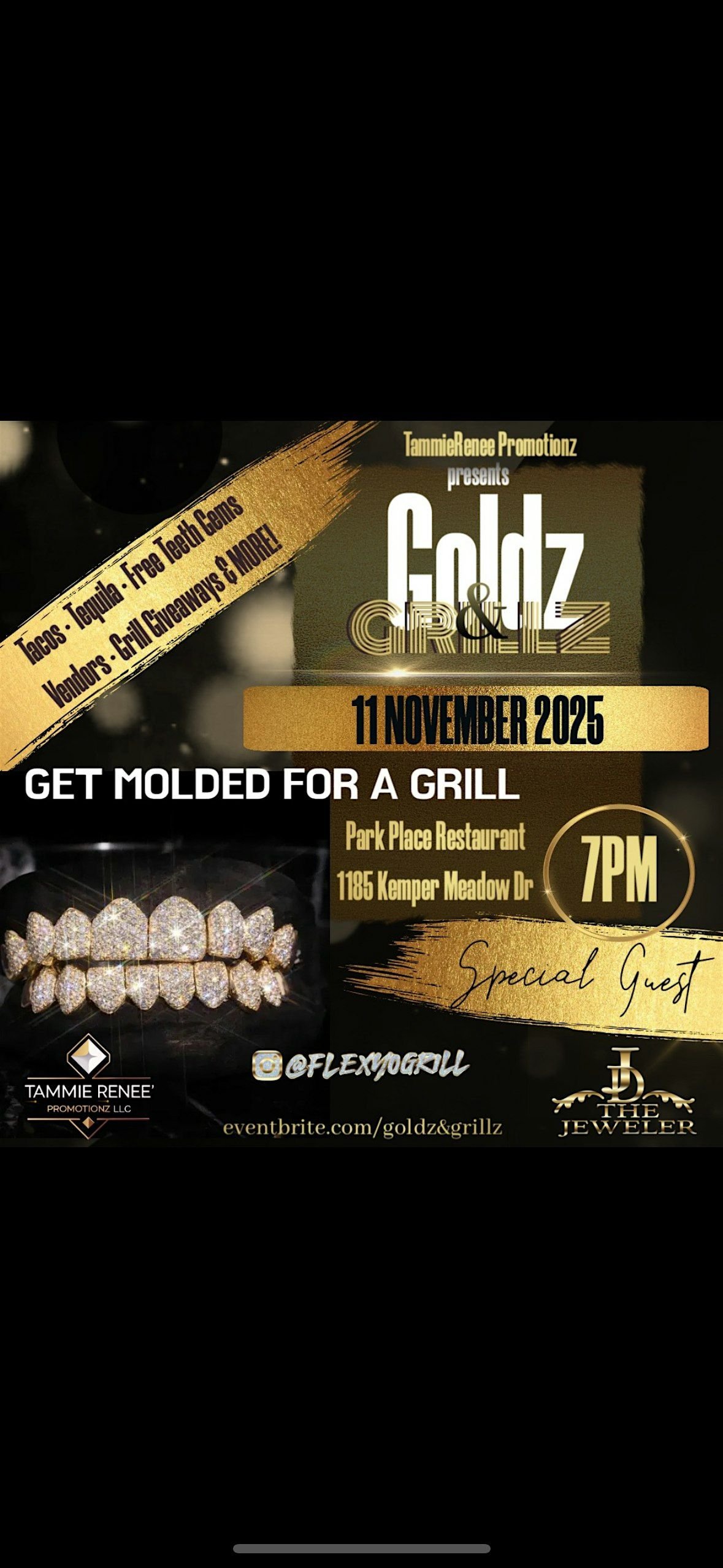 Goldz & Grillz, 11 November | Event in Cincinnati | AllEvents