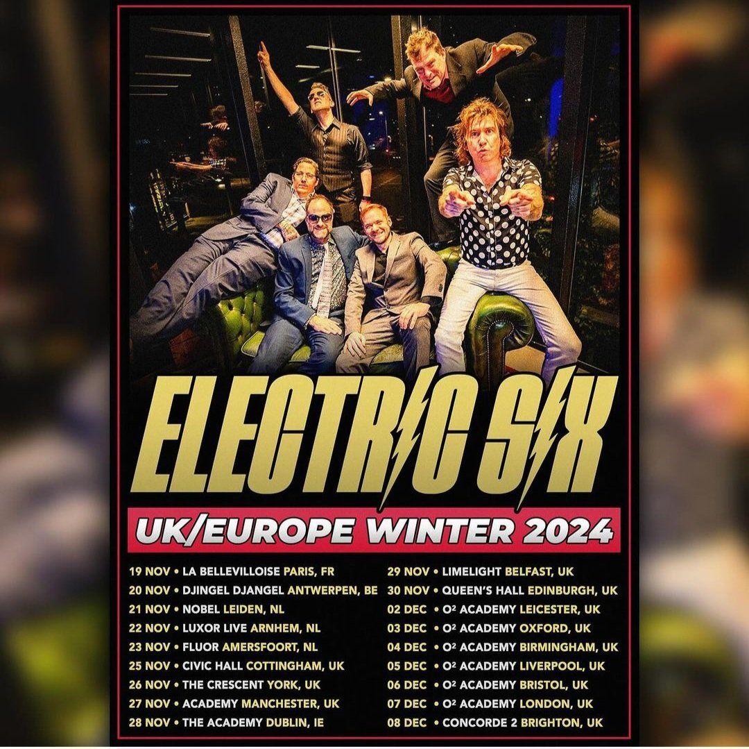 Electric Six Liverpool Tickets, 4 December | Event in Liverpool | AllEvents