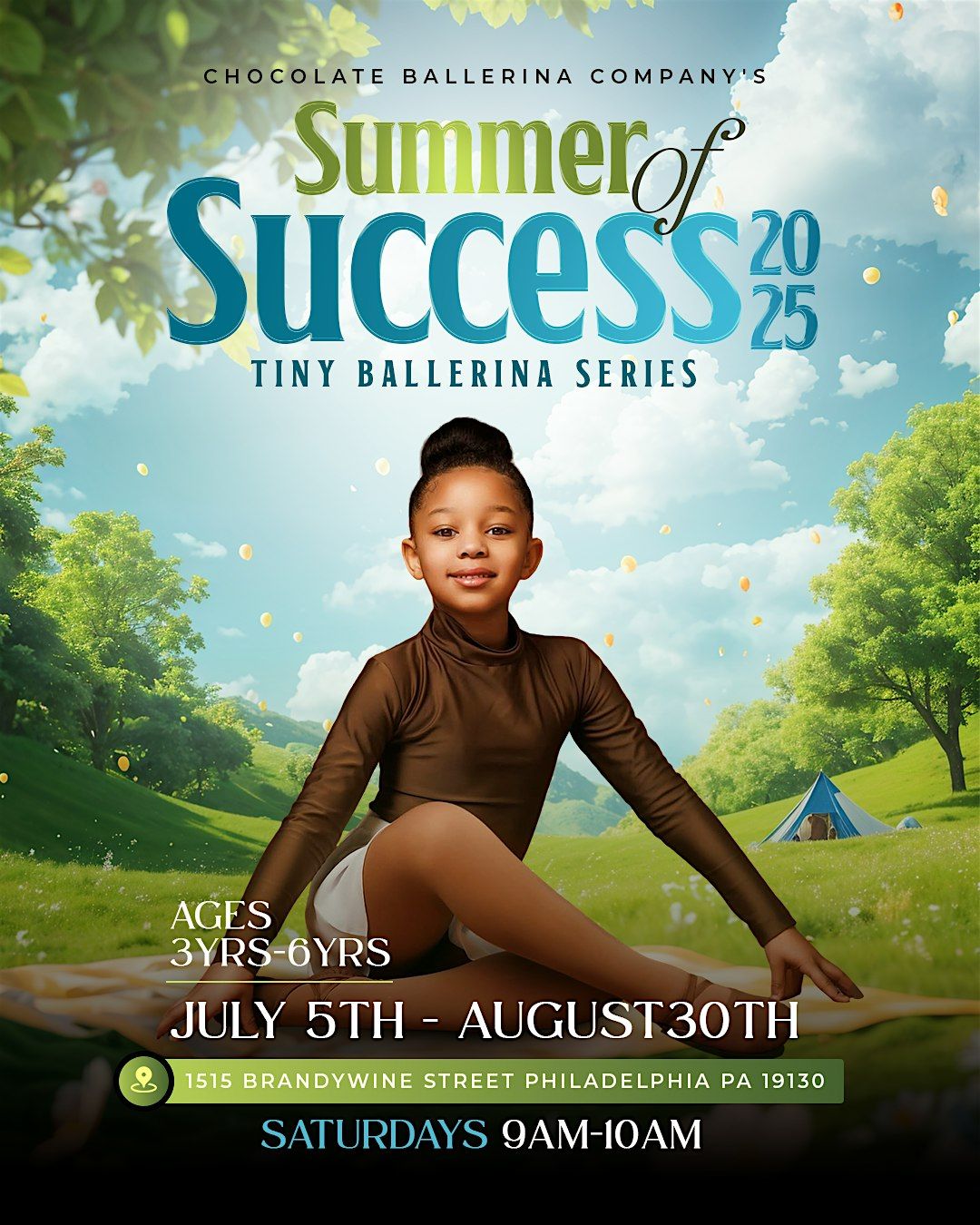 Chocolate Ballerina Company Summer of Success Tiny Ballerina Dance Camp, 5 July | Event in Philadelphia | AllEvents