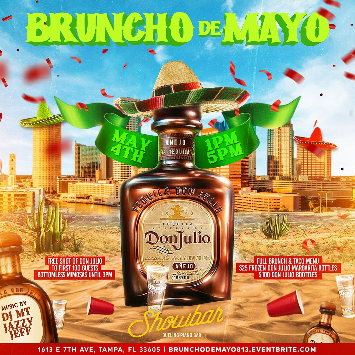 Bruncho De Mayo: Tequila & Waffles Edition, 4 May | Event in Tampa | AllEvents
