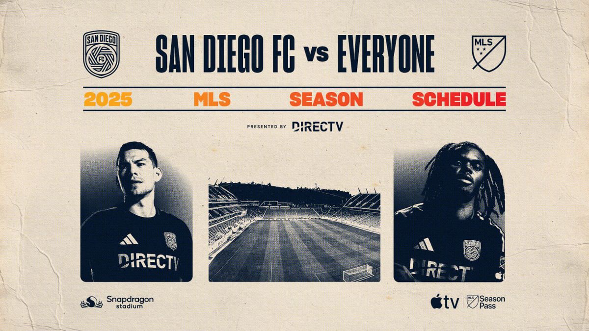 San Diego FC vs. LA Galaxy, Snapdragon Stadium, San Diego, 23 May 2025