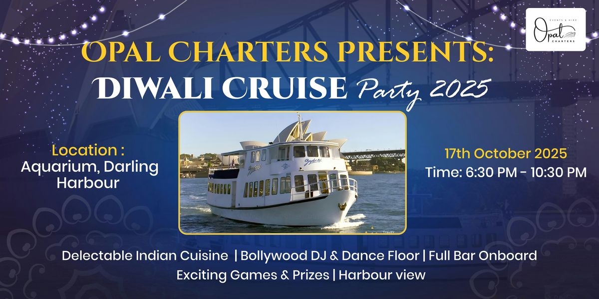 Lights, Music &amp; Waves: Diwali Cruise Celebration