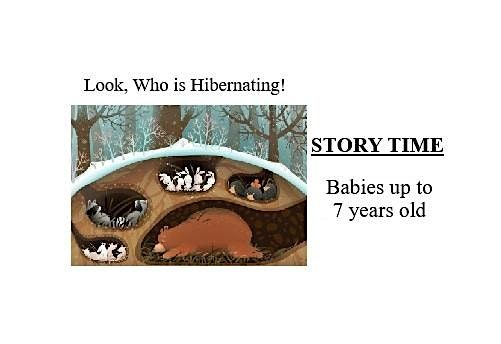 Story Time: Look, Who is Hibernating!, 12 November | Event in Strawberry Plains | AllEvents