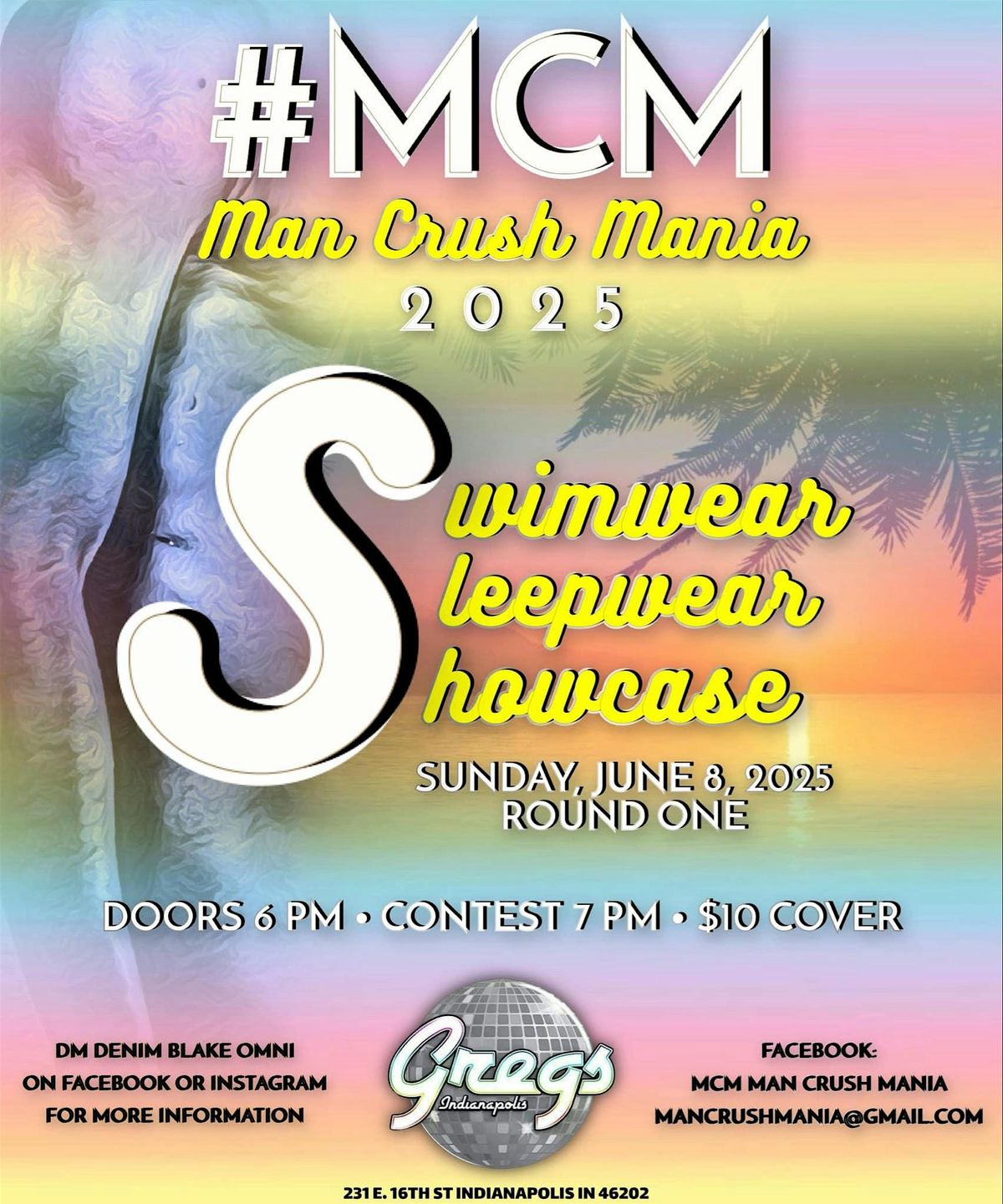 2025 Preliminary Round #1   #MCM Man Crush Mania, 8 June | Event in Indianapolis | AllEvents