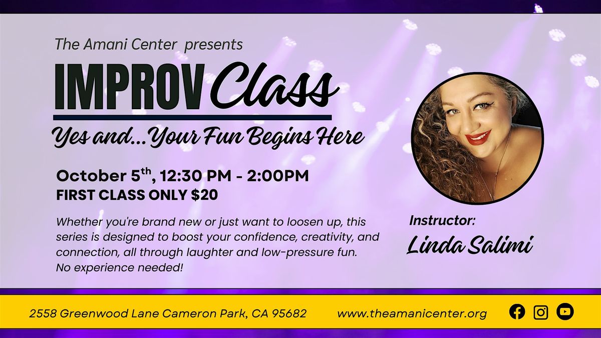 IMPROV Class | Event in Cameron Park | AllEvents