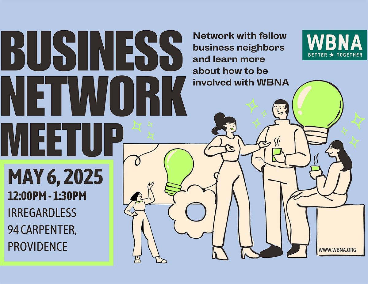 WBNA Business Network Meetup | Event in Providence | AllEvents