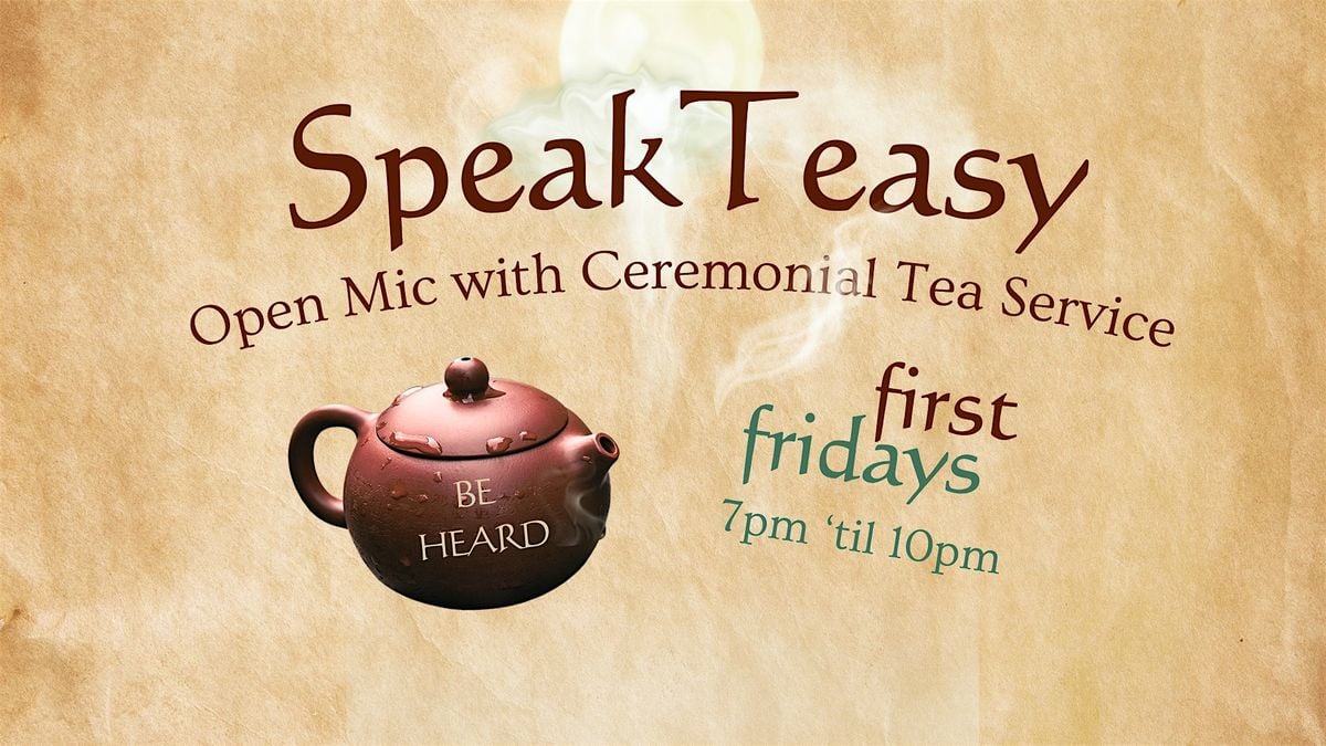 SpeakTeasy: Ceremonial Tea and Open Mic Experience, 1 August | Event in Lawrenceville | AllEvents