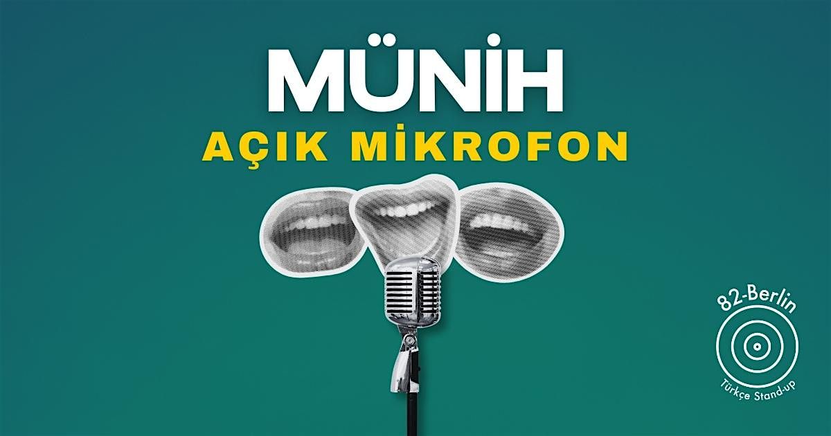 Münih Açık Mikrofon - Türkçe Stand-up Komedi, 10 December | Event in München | AllEvents
