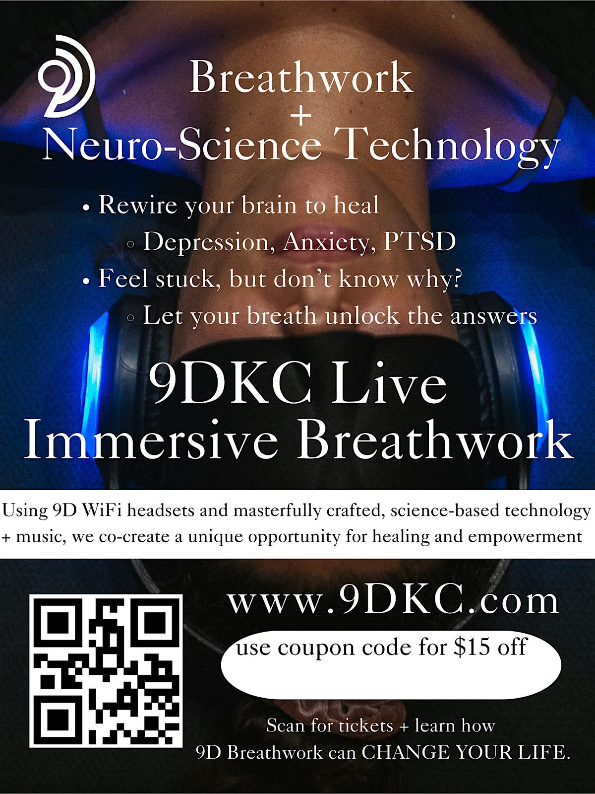 9DKC Live Immersive Breathwork Experience: Breathwork in Kansas City, 9 August | Event in Overland Park | AllEvents
