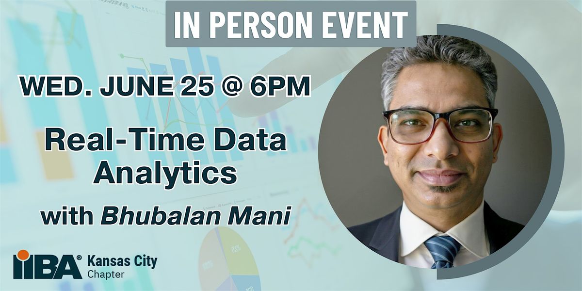 Real-Time Data Analytics: The Key to Agile and Resilient Supply Chains, 25 June | Event in Shawnee | AllEvents