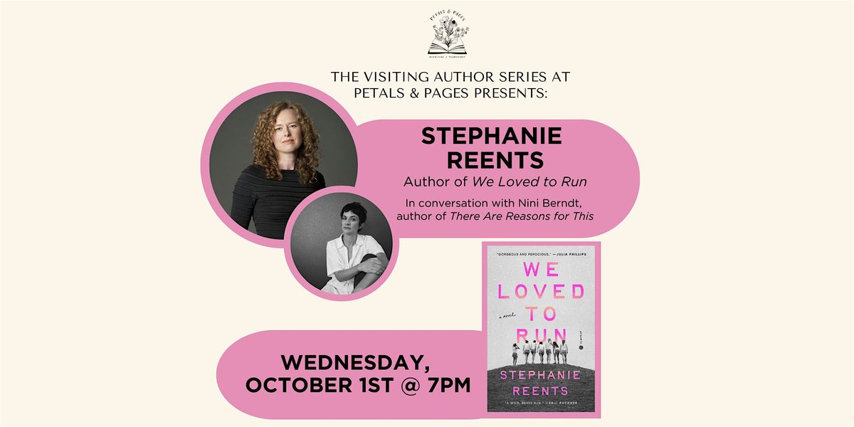The Visiting Author Series at Petals & Pages Presents: Stephanie Reents, 1 October | Event in Denver | AllEvents