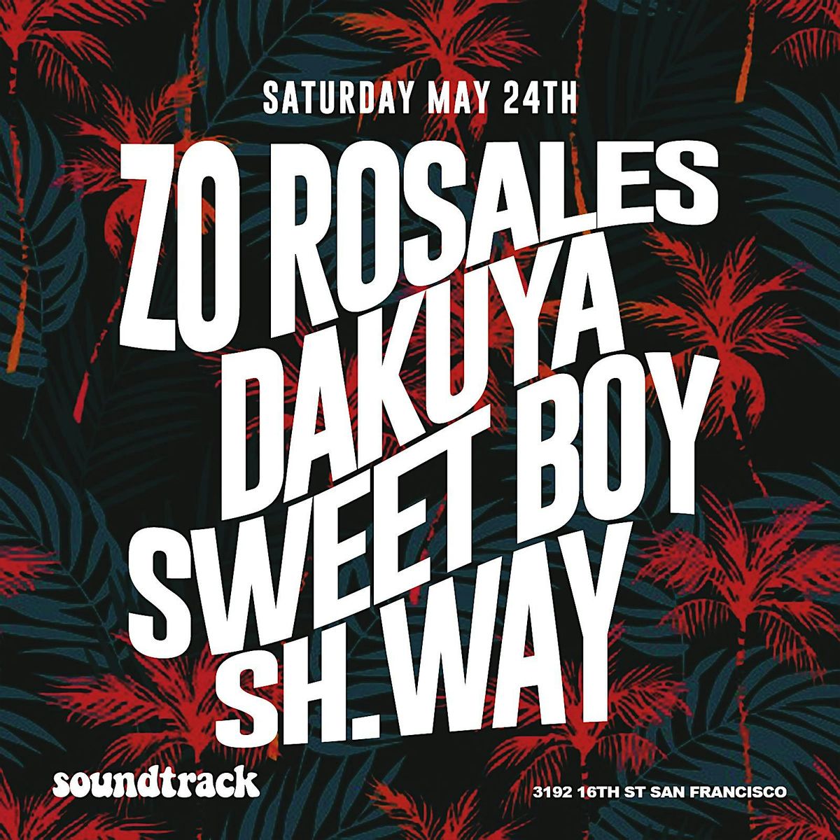 Soundtrack Saturdays @ Soundtrack SF 5/24/2025, 24 May | Event in San Francisco | AllEvents