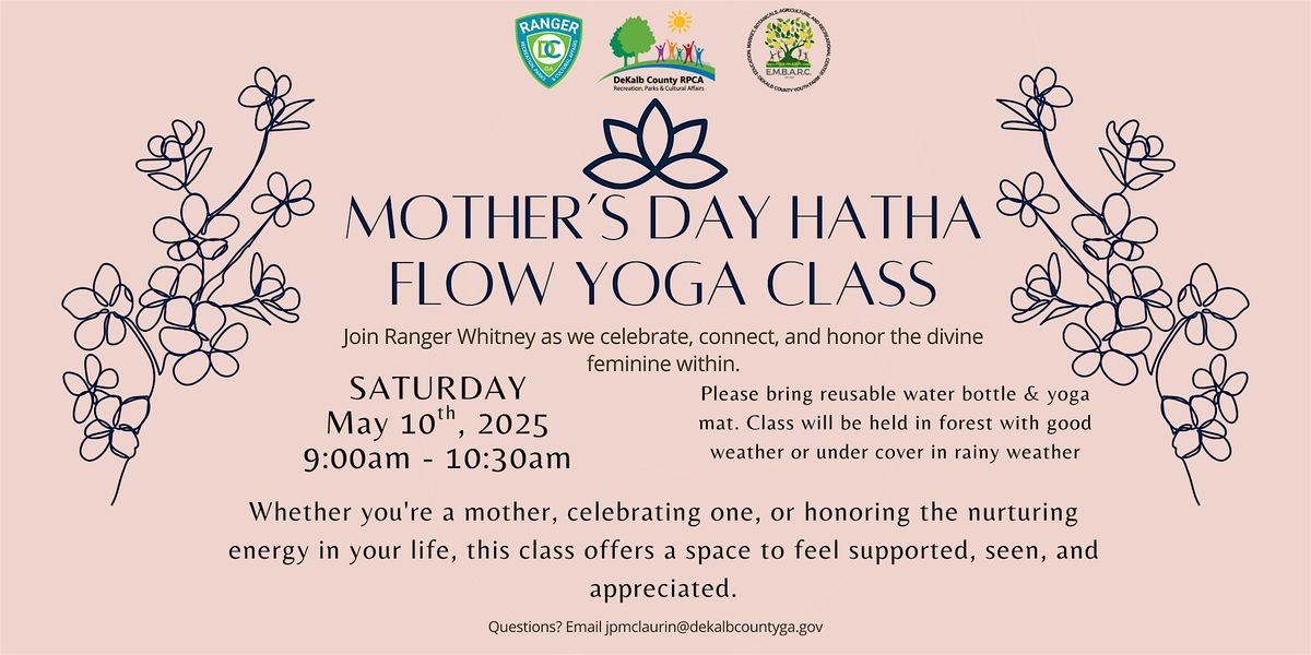 Mother’s Day Hatha Flow Yoga Class, 10 May | Event in Lithonia | AllEvents
