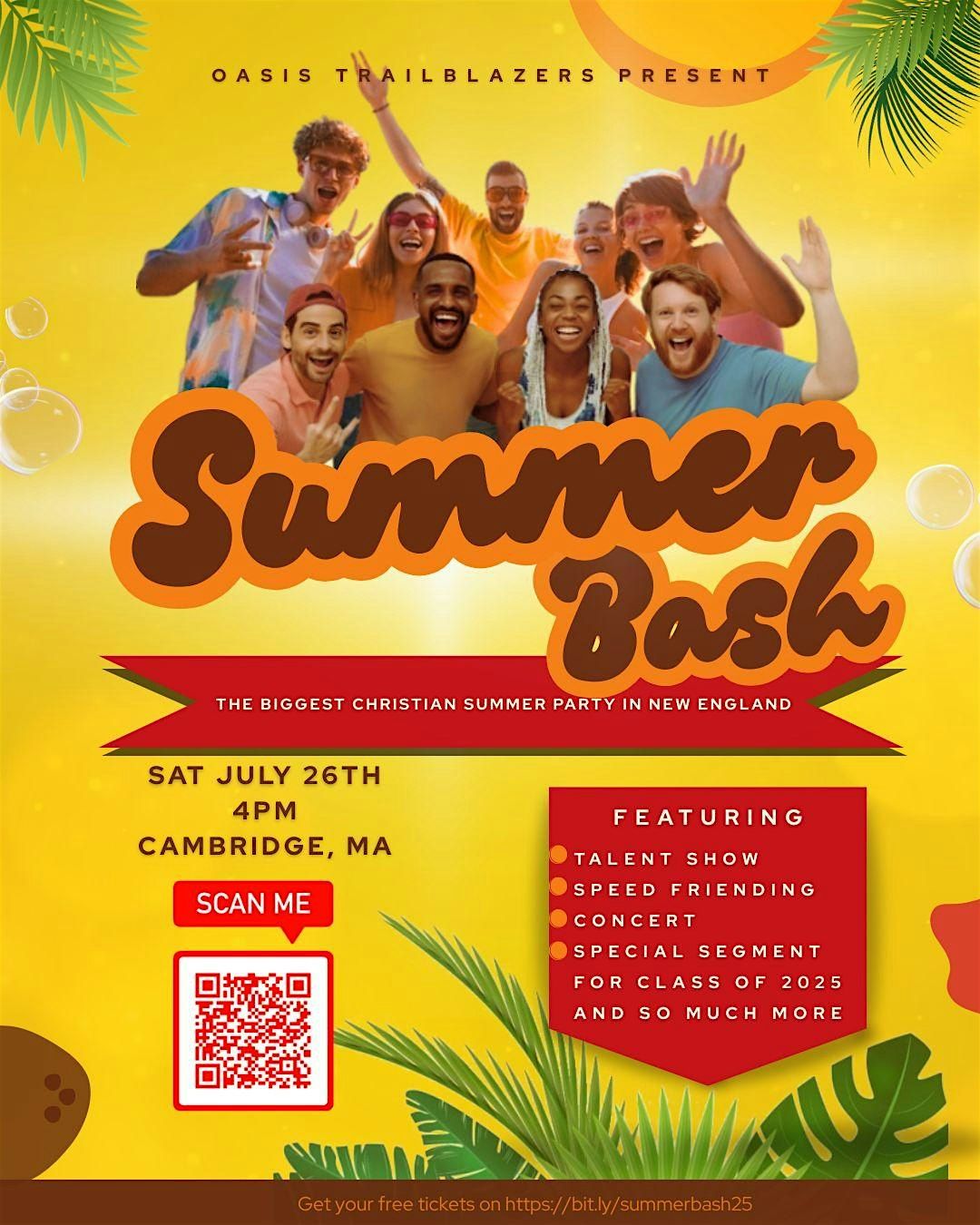 Summer Bash, 26 July | Event in Cambridge | AllEvents
