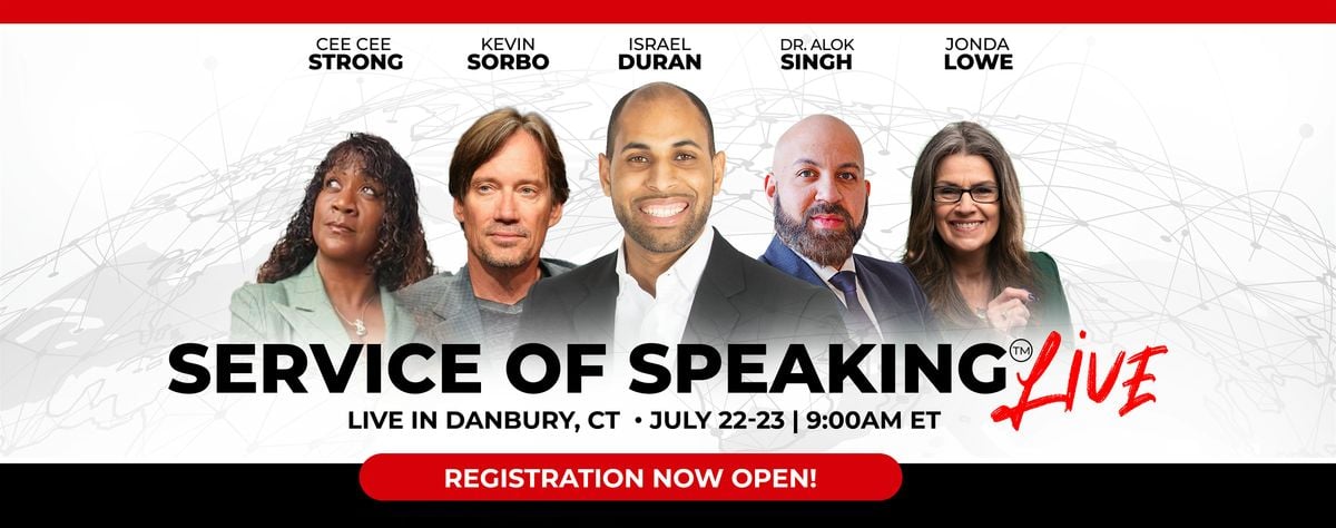 Service of Speaking Live - 2 Day Experience | Event in Danbury | AllEvents