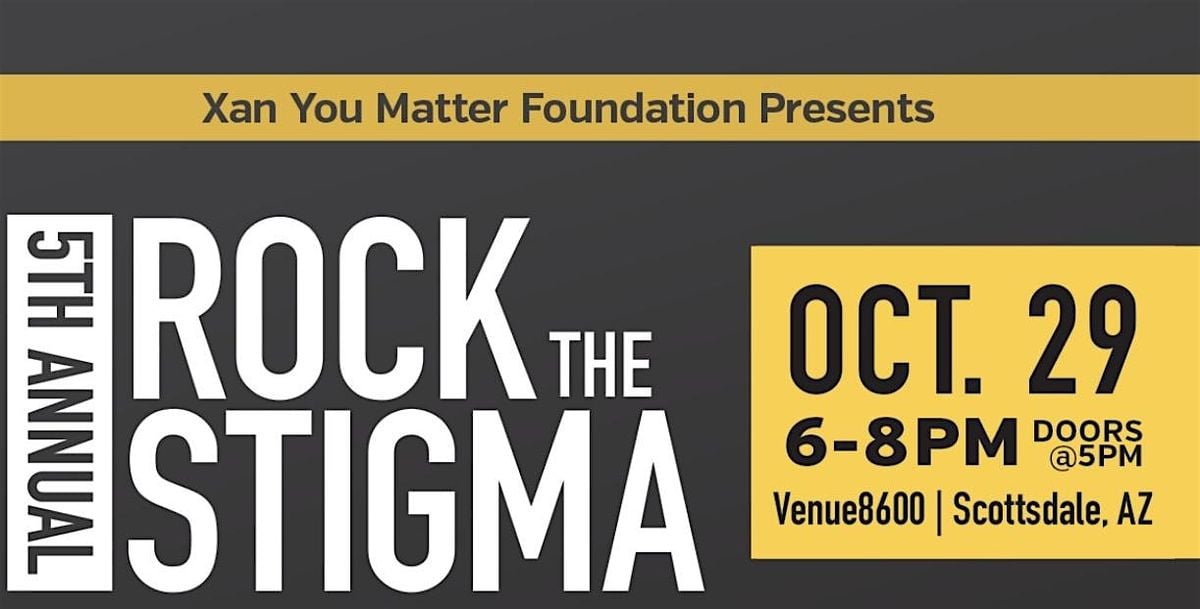 Rock the Stigma: Breaking the Silence on Mental Health, 29 October | Event in Scottsdale | AllEvents