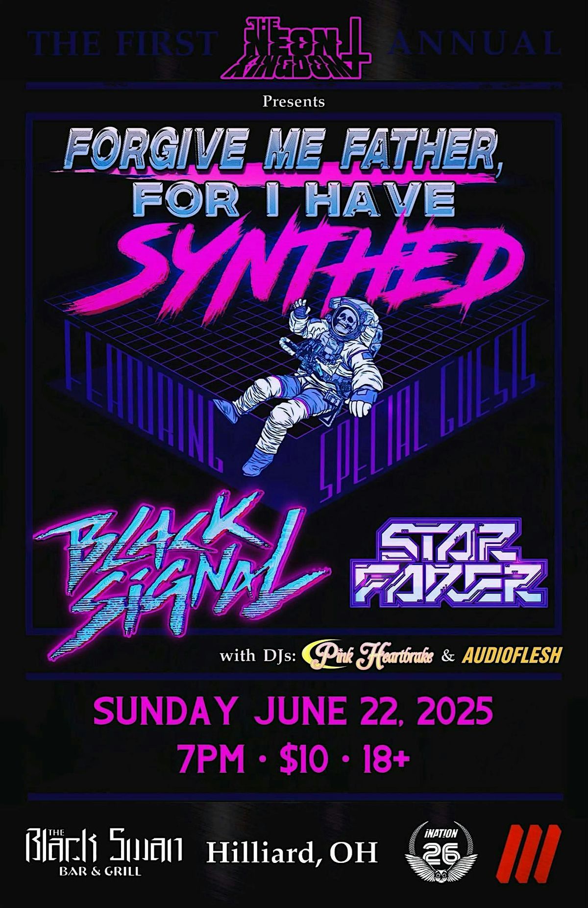 Forgive Me Father, For I Have Synthed, 22 June | Event in Hilliard | AllEvents