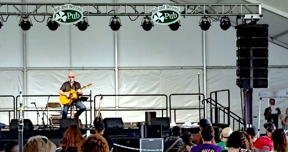 Toby Bresnahan at Michigan Irish Music Festival 2023, Heritage Landing
