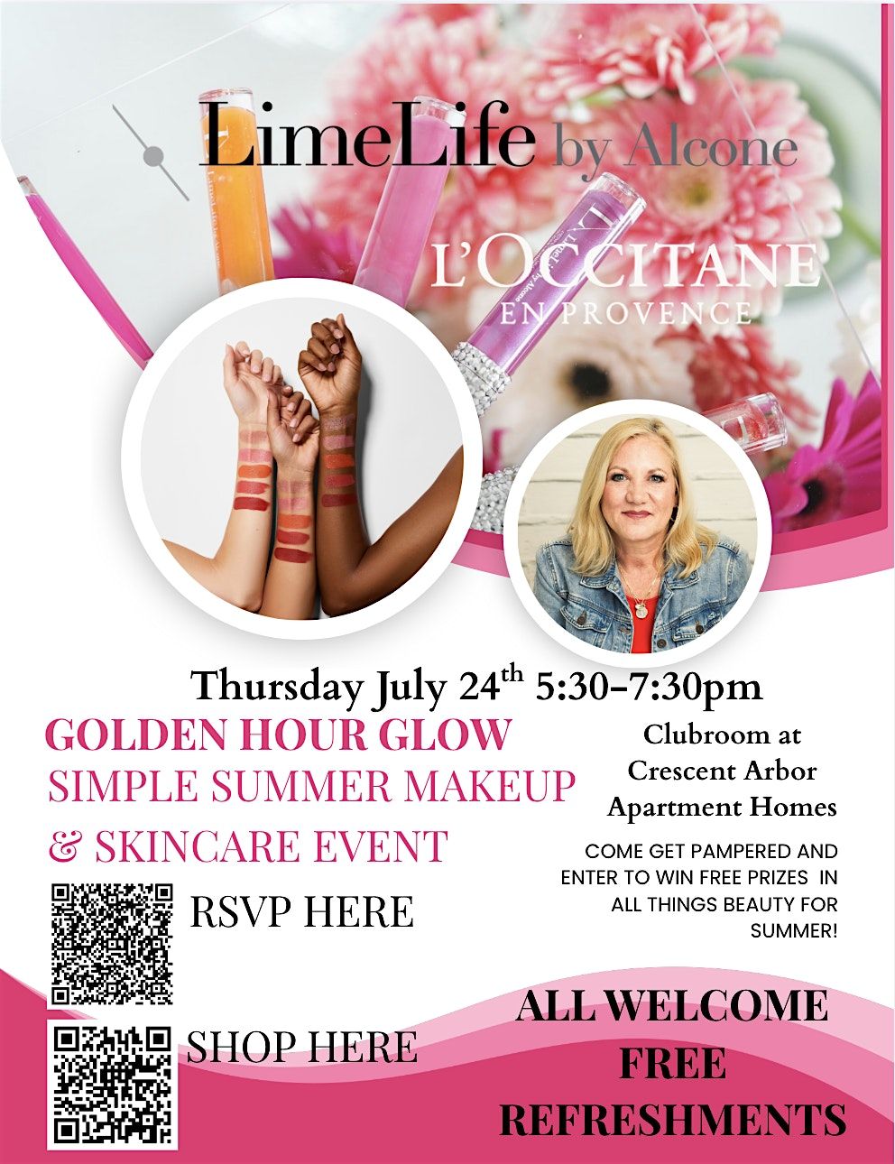 Golden Hour Glow Up - Simple Summer Makeup and Skincare Event, 24 July | Event in Cary | AllEvents