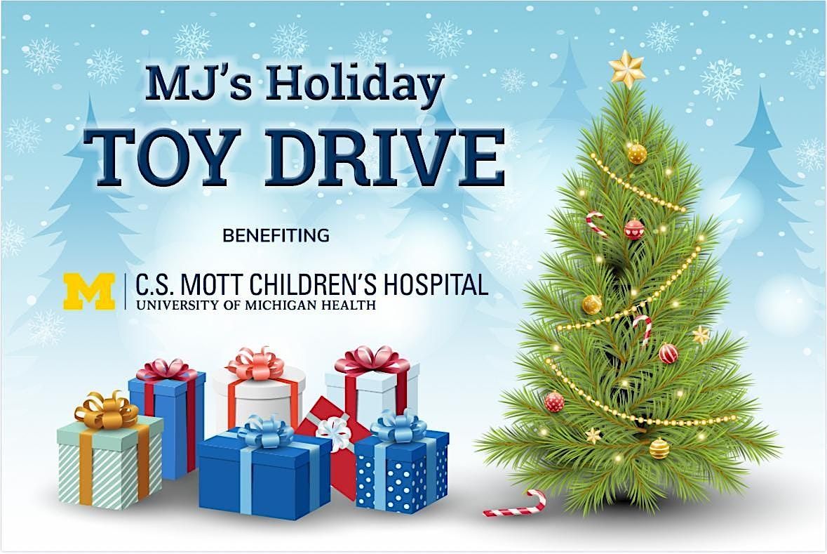 MJ's Holiday Toy Drive, 13 December | Event in Detroit | AllEvents