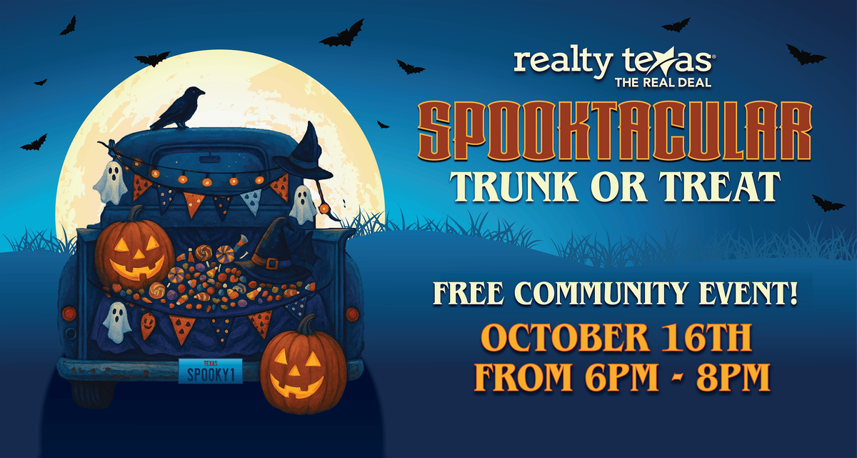 Realty Texas' Spooktacular Trunk or Treat!, 16 October | Event in Round Rock | AllEvents