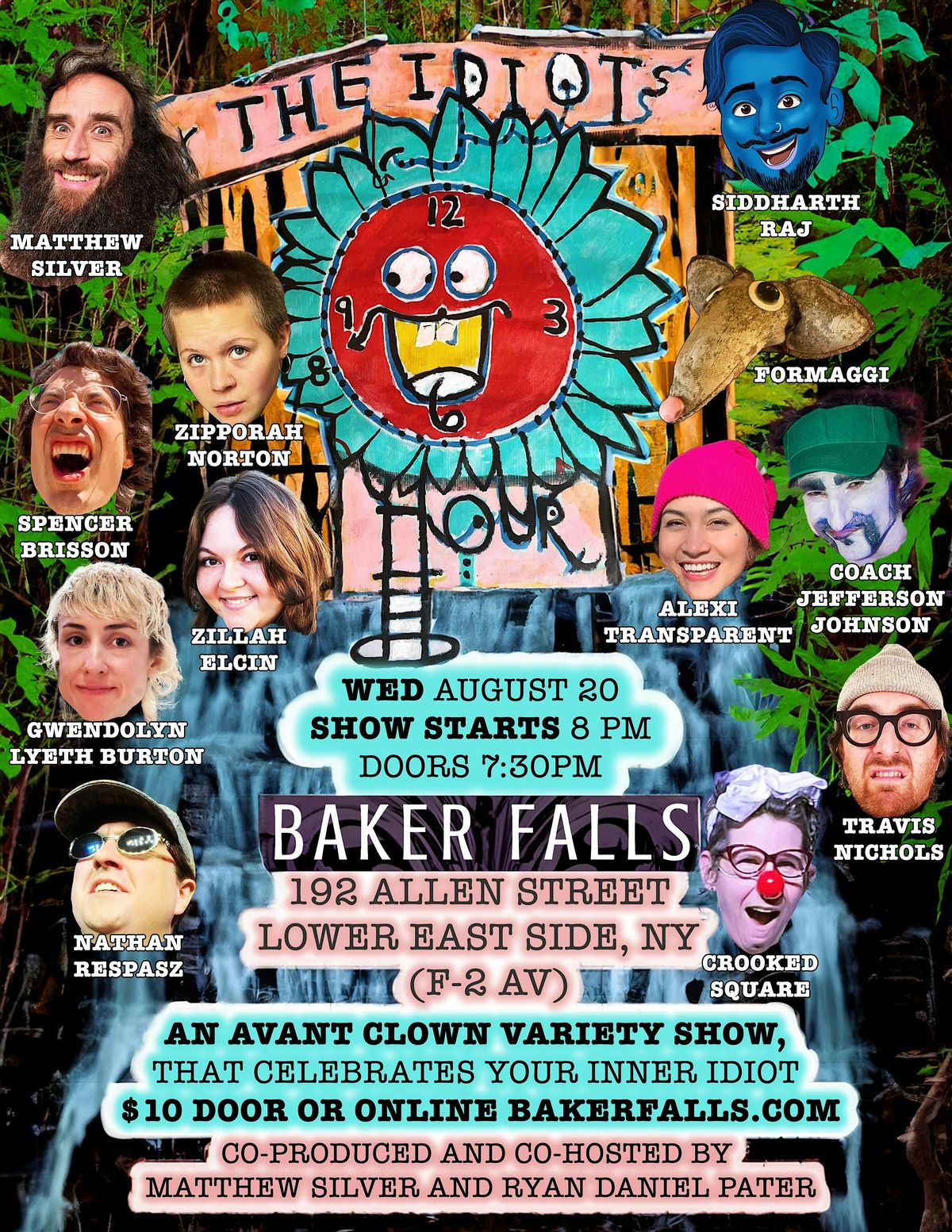 The Idiot's Hour  8/20, 20 August | Event in New York | AllEvents