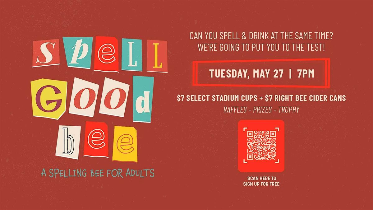 Spell Good Bee at Ranalli's in Lincoln Park, 27 May | Event in Chicago | AllEvents