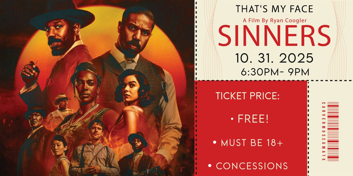 SINNERS - Free Screening, 31 October | Event in Austin | AllEvents