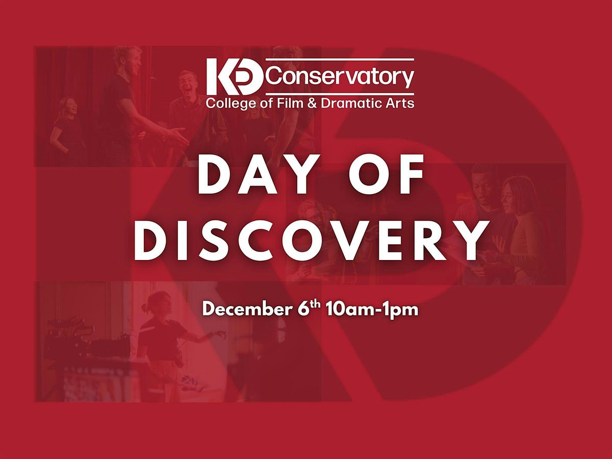 Day of Discovery at KD Conservatory, 6 December | Event in Dallas | AllEvents